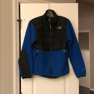 The North Face 550 fleece with down filled chest.